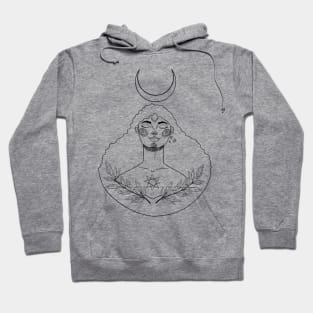 Woman of the Wild Moon Hoodie